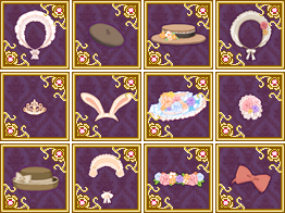Head Accessory Buttons