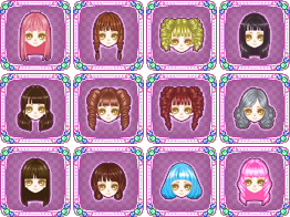 Hairstyle Buttons