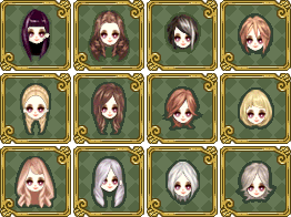 Hairstyle Buttons