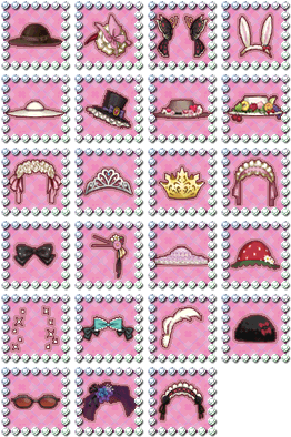 Head Accessory Buttons