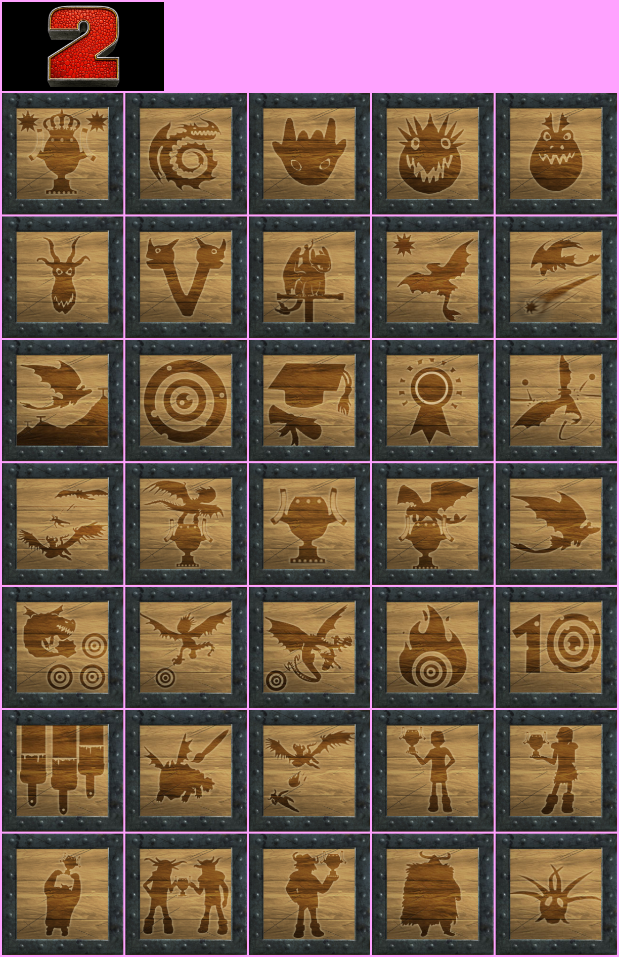 Trophy Banner & Icons