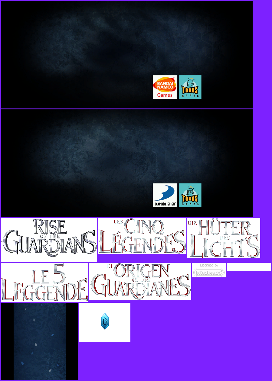 Rise of the Guardians - Wii Menu Banner & Icon