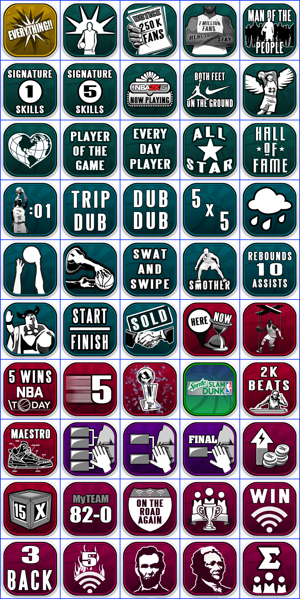 Trophy Icons