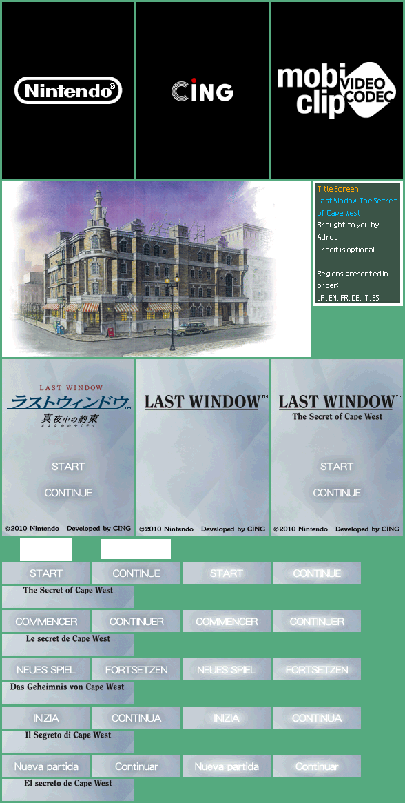 Title Screen