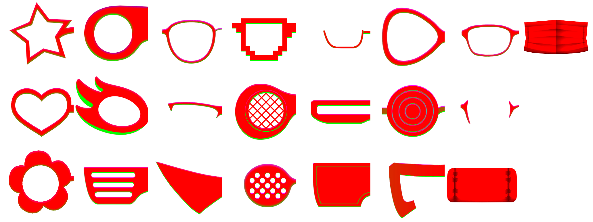 Glasses and Masks