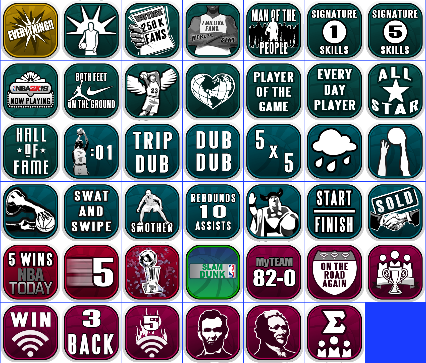 Trophy Icons
