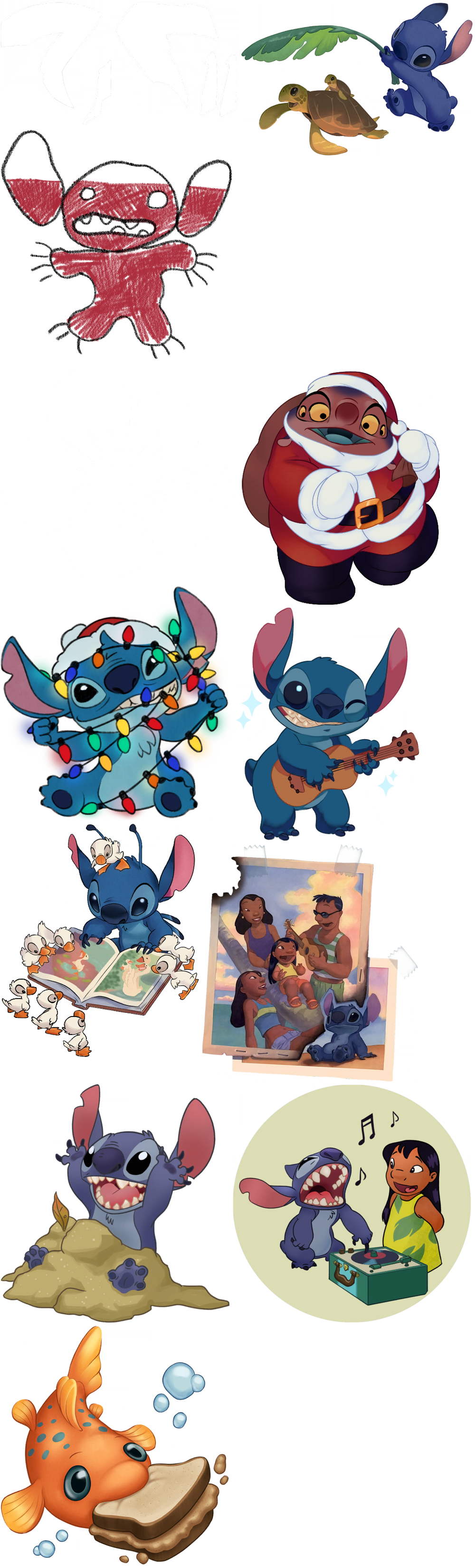 Motifs - Lilo & Stitch
