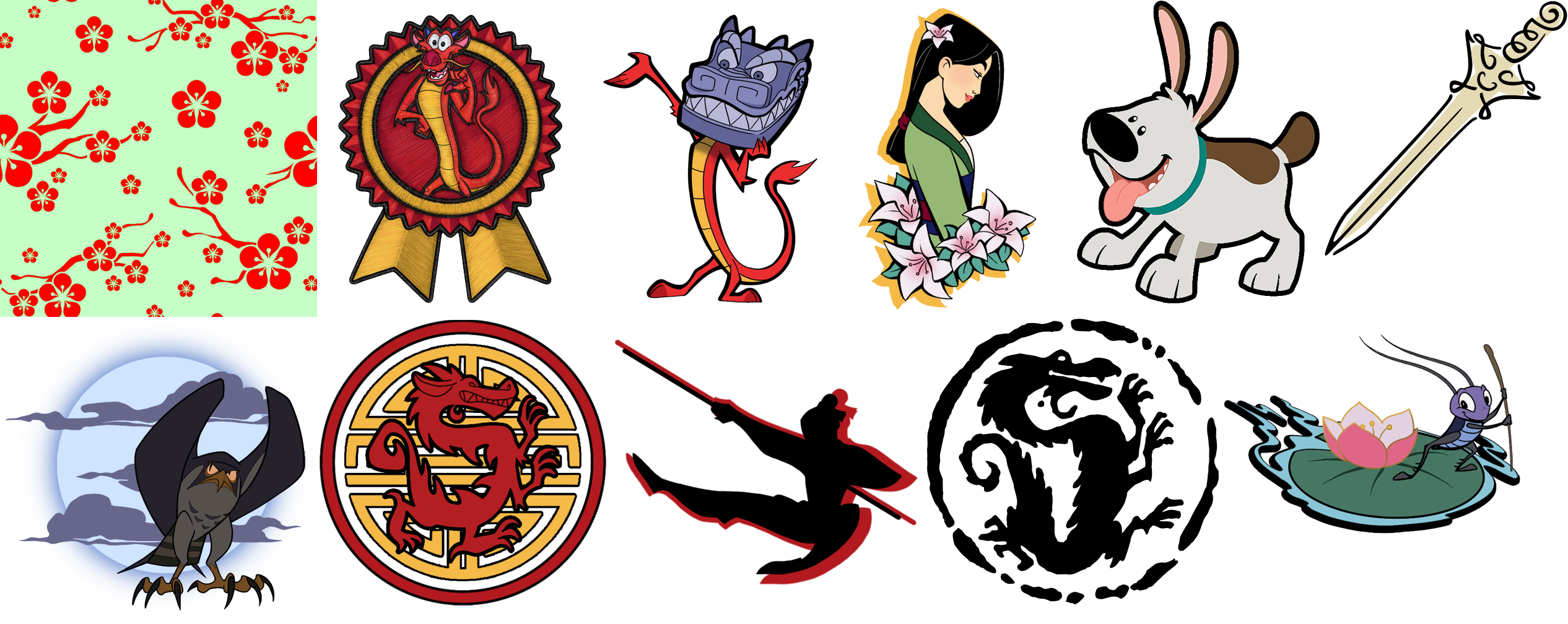 Motifs - Mulan