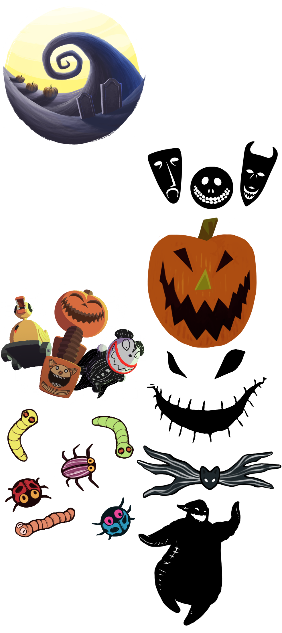 Motifs - Tim Burton's The Nightmare Before Christmas