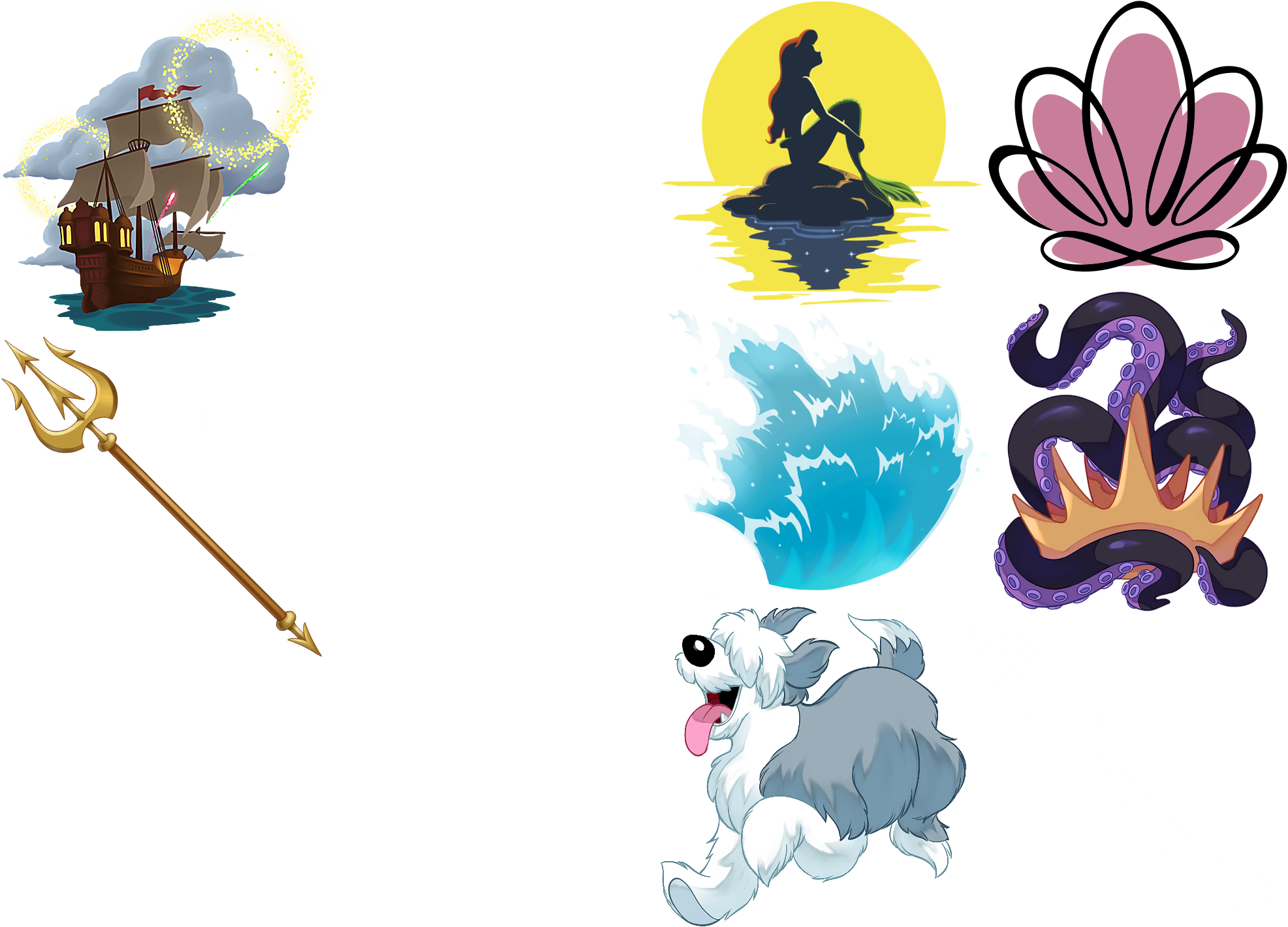 Motifs - The Little Mermaid