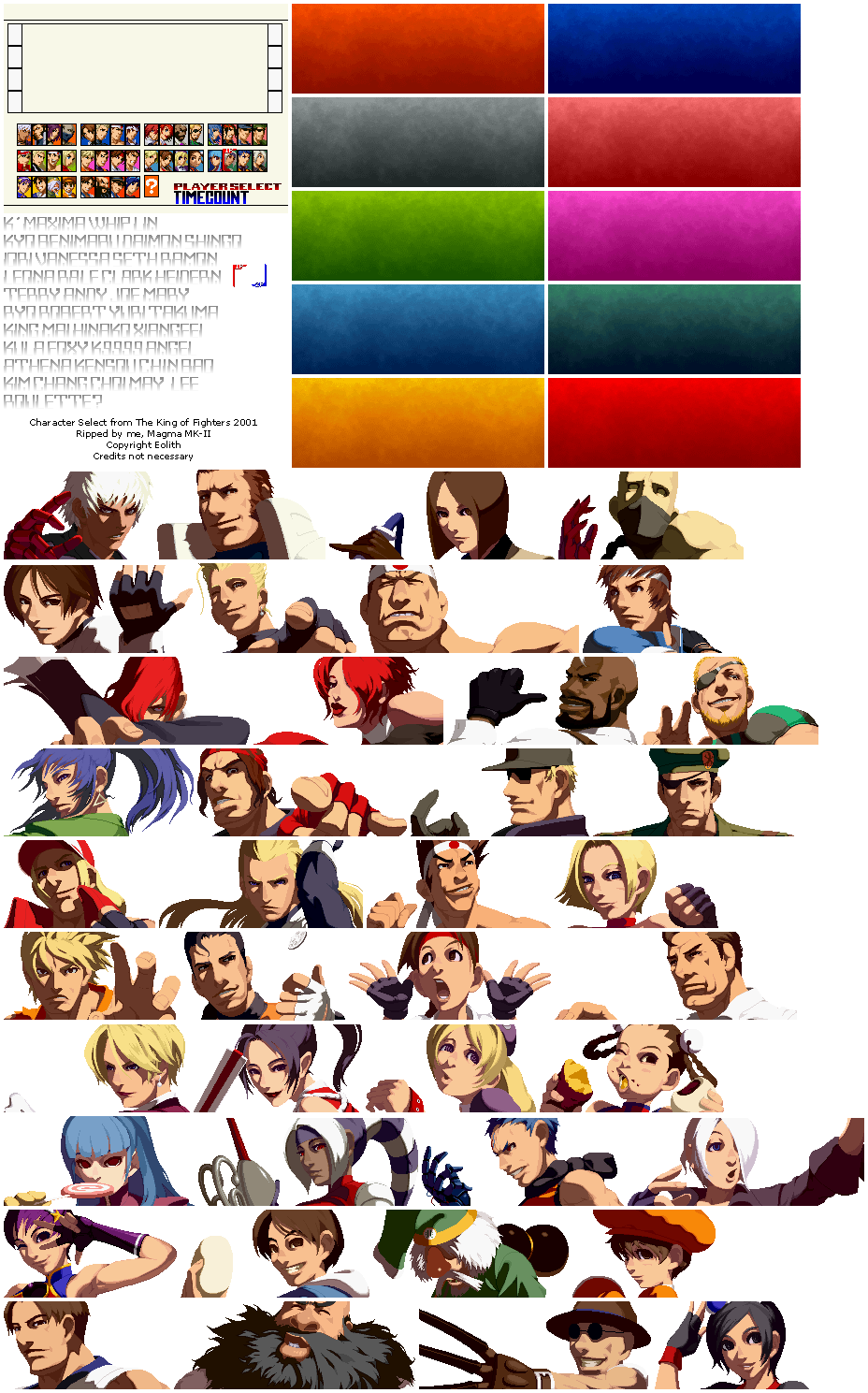 Character Select