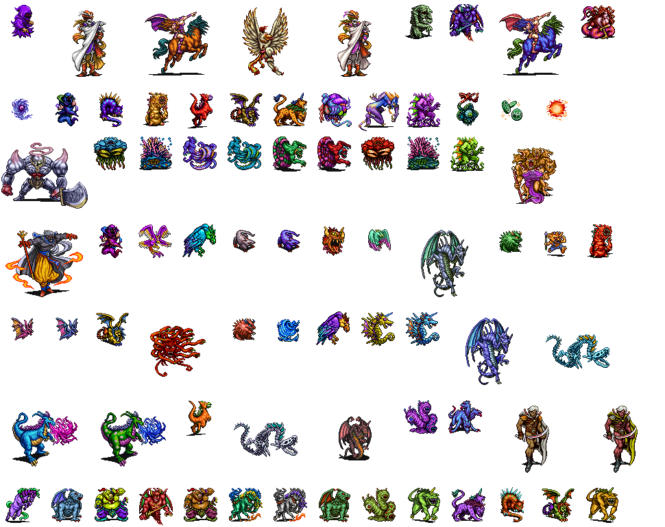 Final Fantasy III Monsters