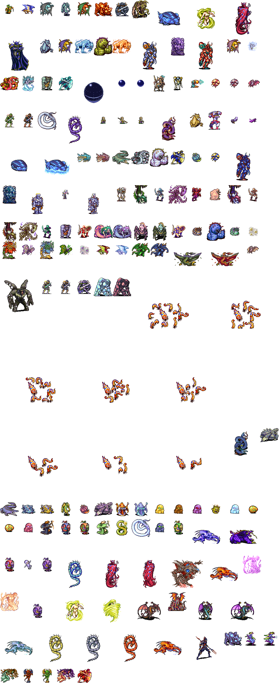 Final Fantasy IV Monsters