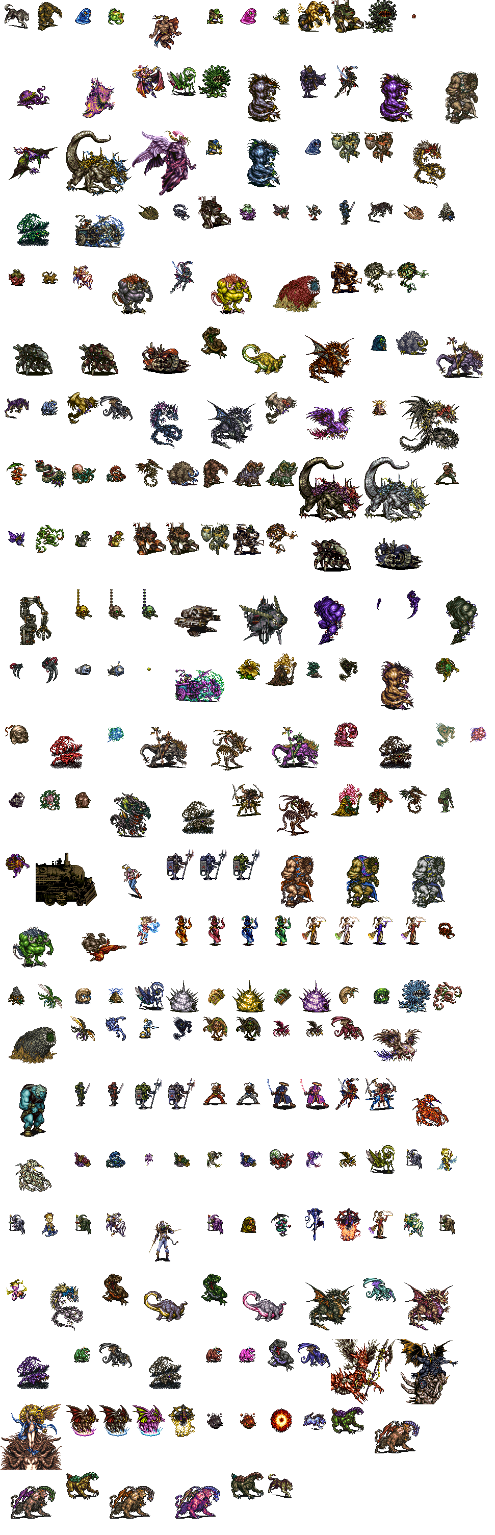 Final Fantasy VI Monsters