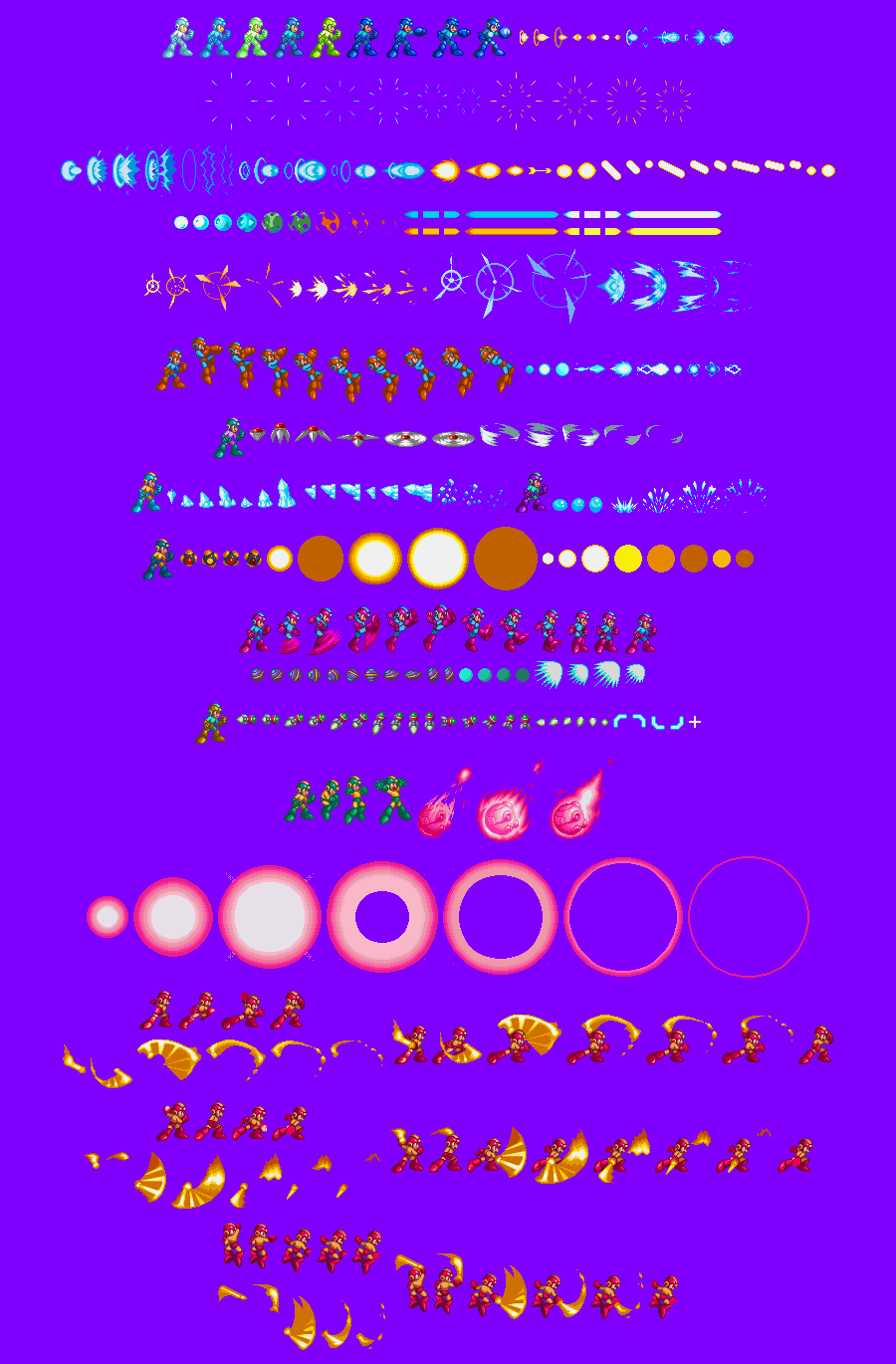 Mega Man 8 - Weapons
