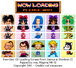 Neo-Geo CD Loading Screen