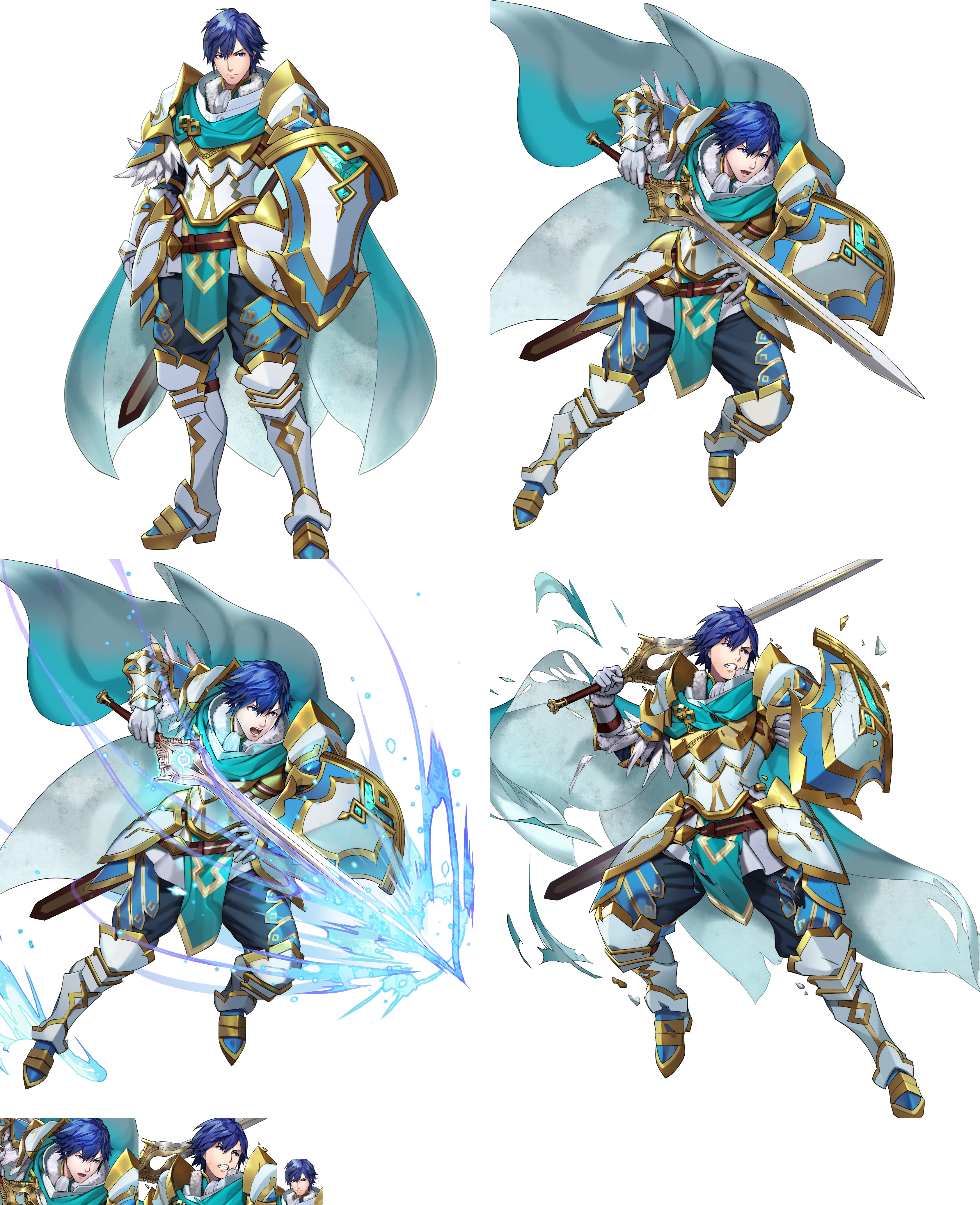 Fire Emblem: Heroes - Chrom (Knight Exalt, Resplendent)