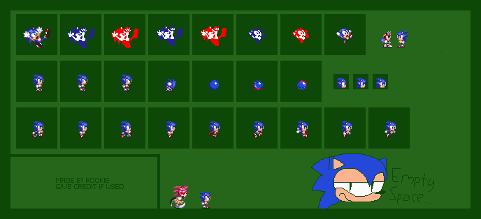 Sonic (Chibi, Sonic 3-Style)