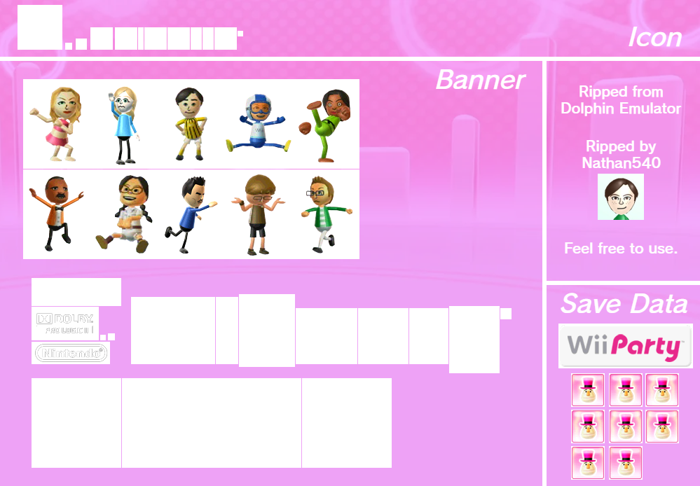 Wii Banner and Save Data