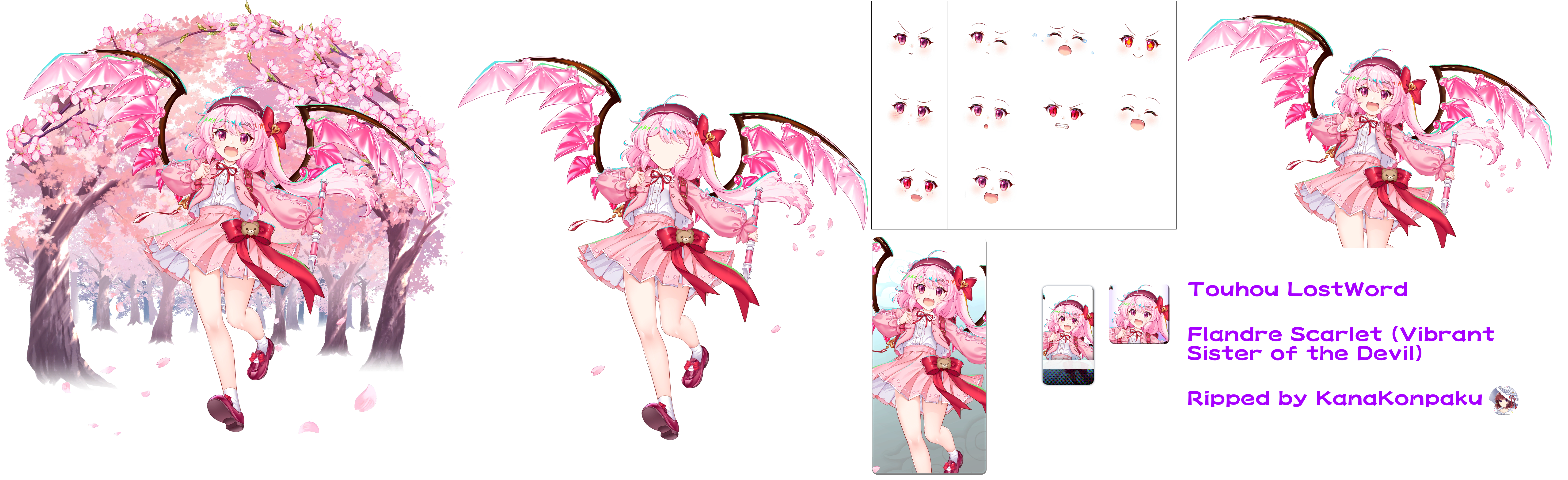 Flandre Scarlet (Vibrant Sister of the Devil)