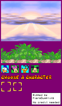 Character Selection