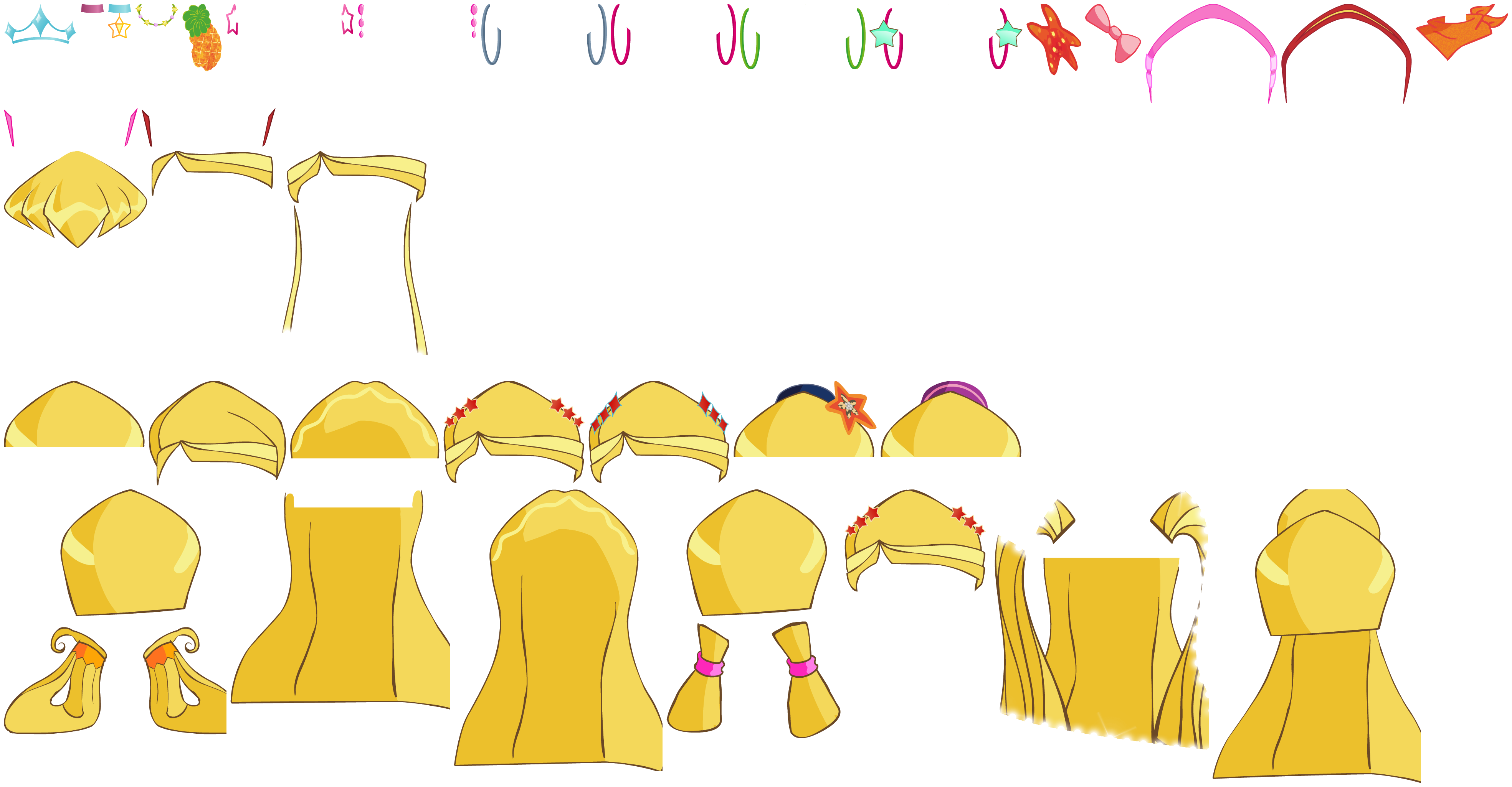 Stella's Makeover (Hair and Accessories)