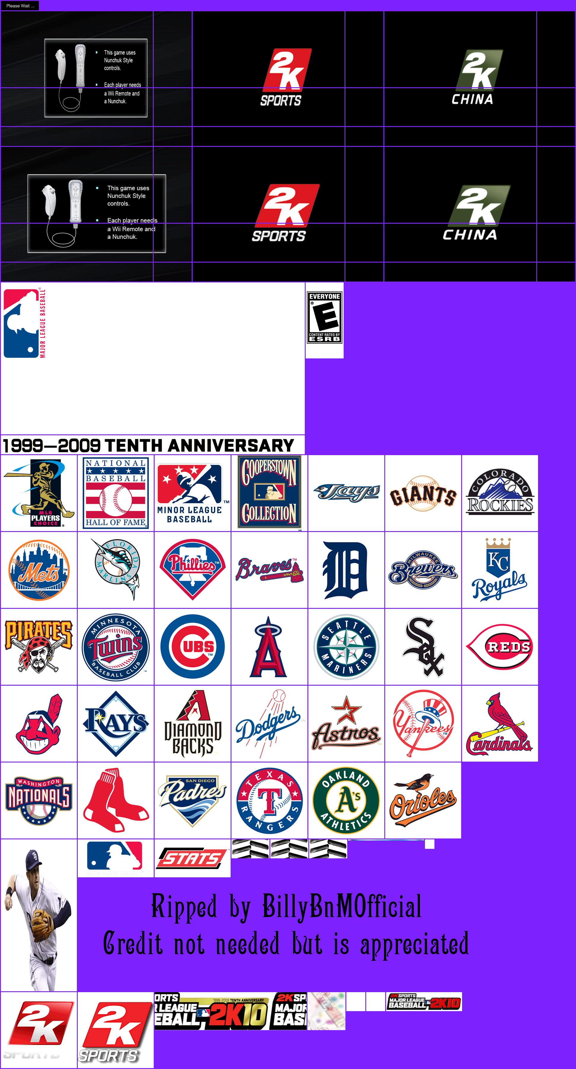 Major League Baseball 2K10 - Intro & Title Screen