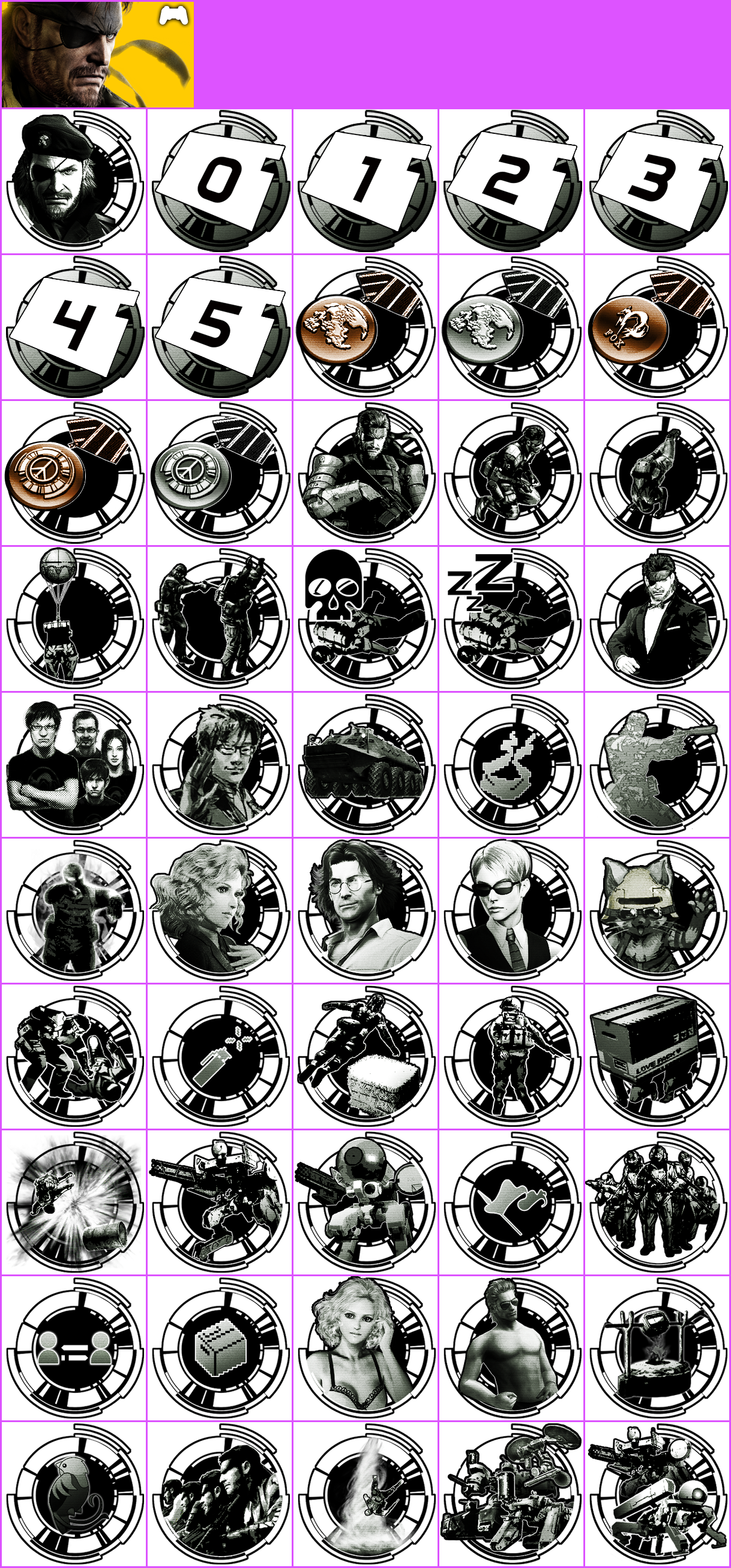 Trophy Banner & Icons