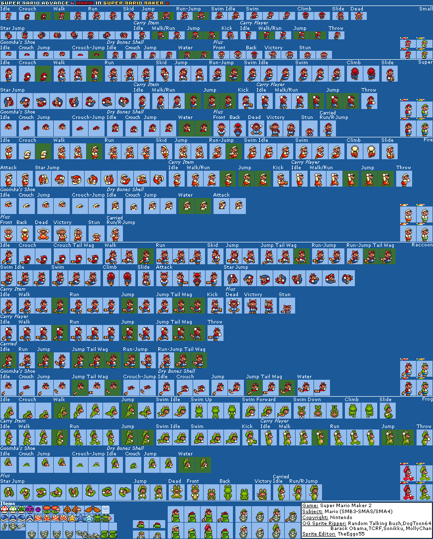 Mario (SMB3 SNES/SMA4, SMM2-Style)
