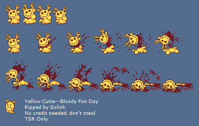 Bloody Fun Day - Yellow Cutie