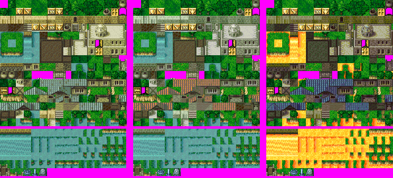 Town Exterior Tiles