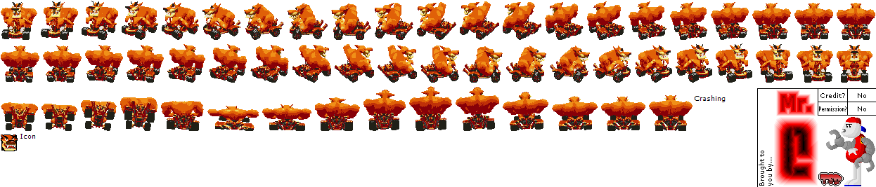 Crash Nitro Kart - Tiny