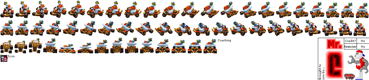 Crash Nitro Kart - N. Gin