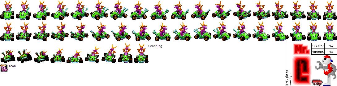 Crash Nitro Kart - Spyro