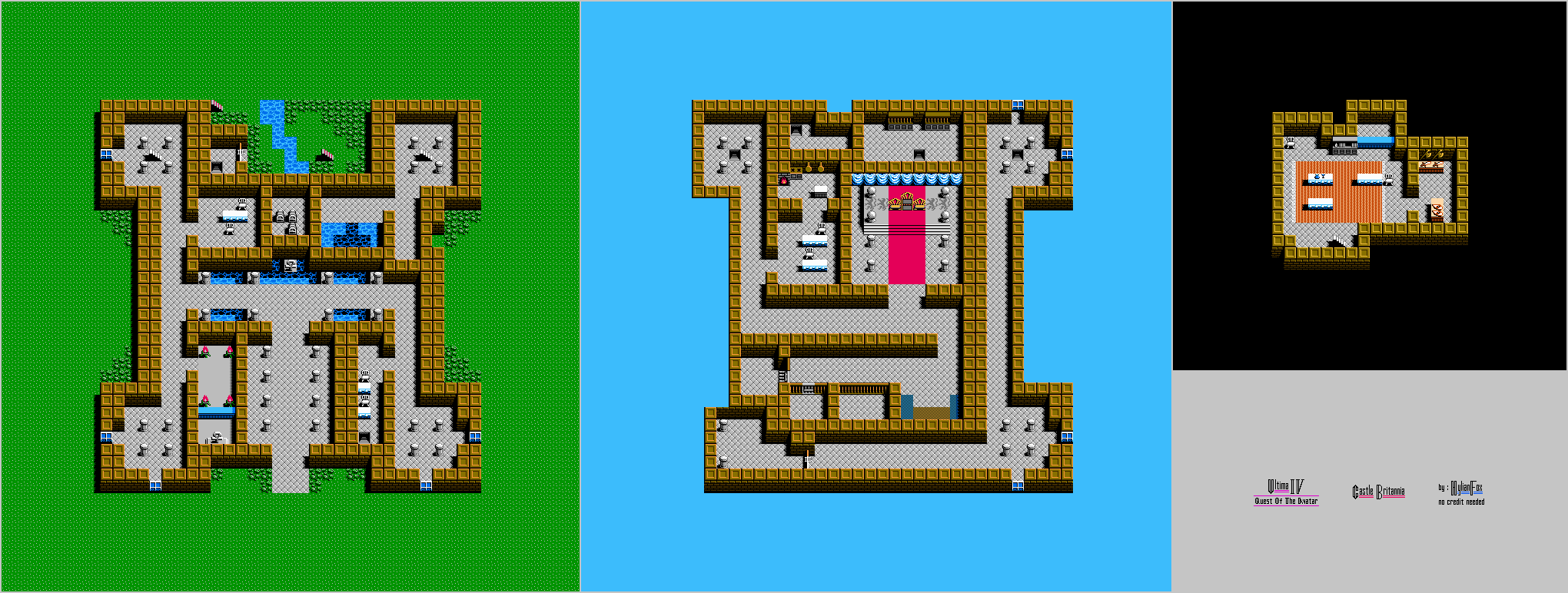 Ultima 4: Quest of the Avatar - Castle Britannia