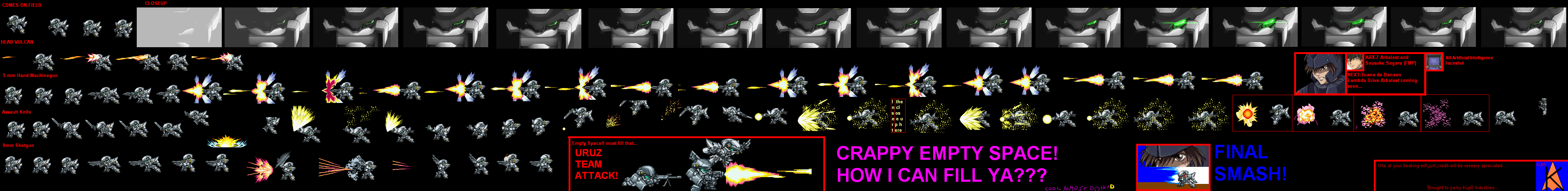 Super Robot Wars J - ARX-7 Arbalest