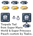 Mario Customs - Torpedo Ted