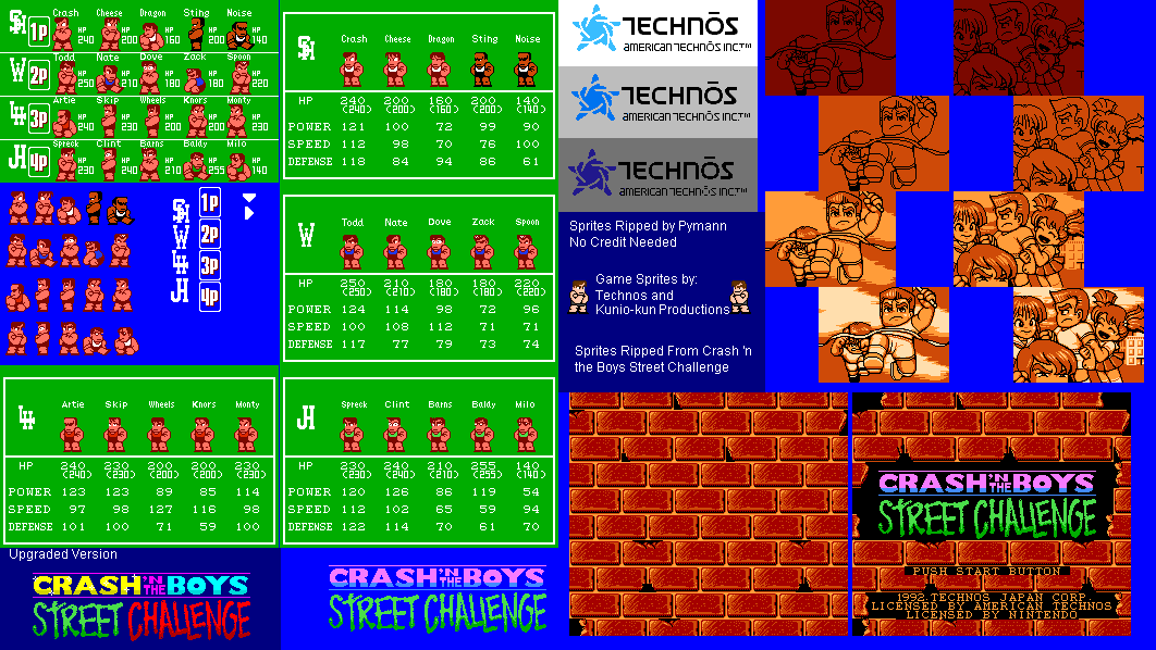 Crash 'n' the Boys: Street Challenge - Title & Character Select (USA)