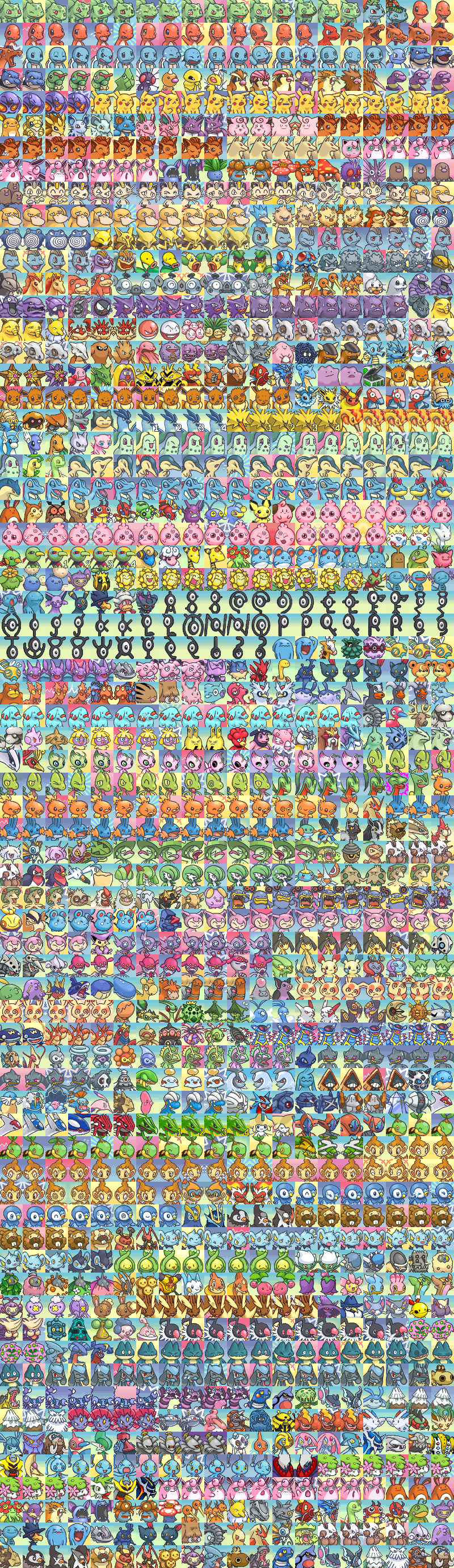 Pokémon Mystery Dungeon: Explorers of Sky - Portraits