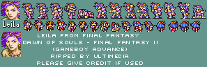 Final Fantasy 2: Dawn of Souls - Leila