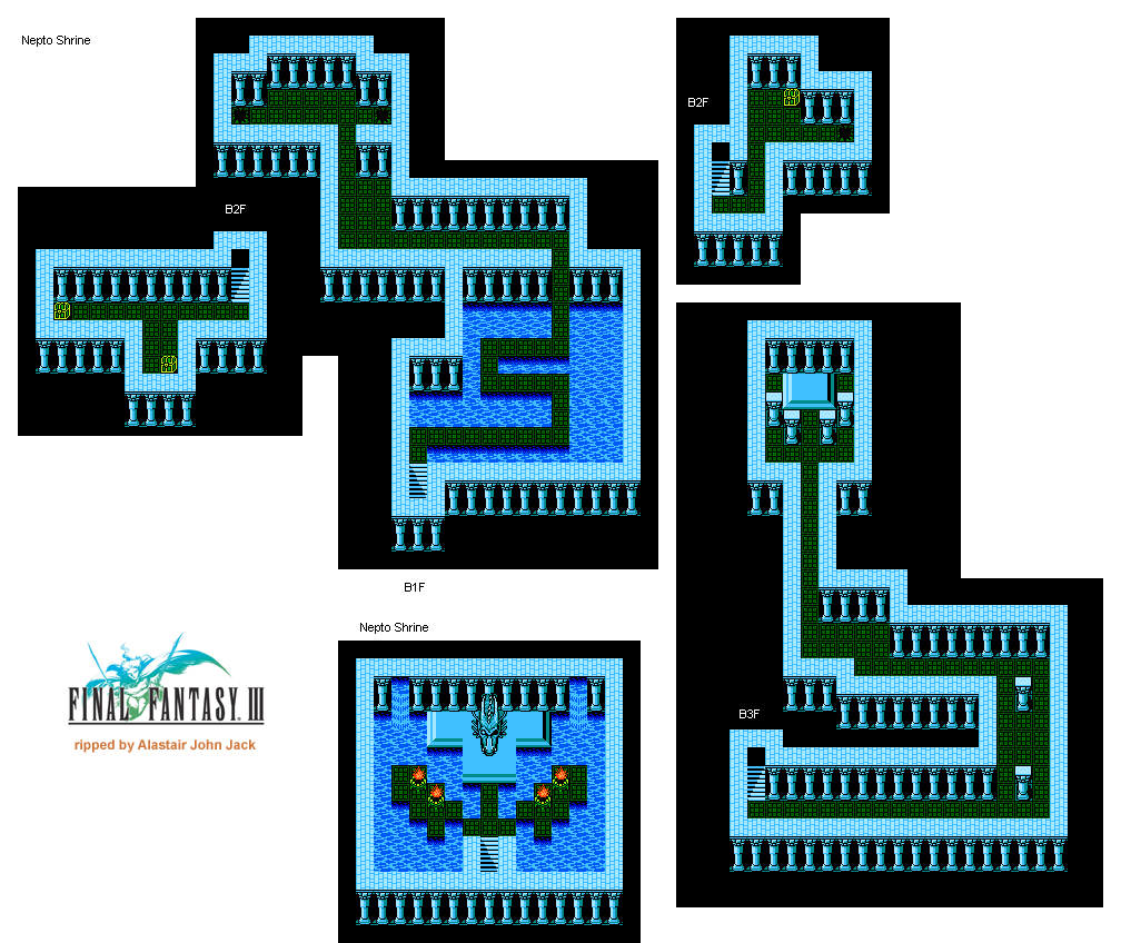 Final Fantasy 3 (JPN) - Nepto Temple