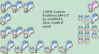 Pokémon Customs - #417 Pachirisu