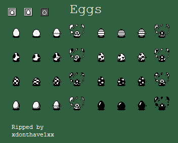 Tamagotchi - Eggs