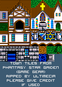 Phantasy Star Gaiden (JPN) - Town