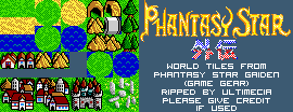 Phantasy Star Gaiden (JPN) - Overworld