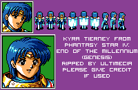 Phantasy Star 4: End of the Millennium - Kyra