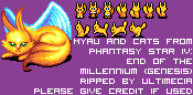 Phantasy Star 4: End of the Millennium - Myau and Cats