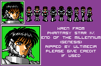 Phantasy Star 4: End of the Millennium - Wren