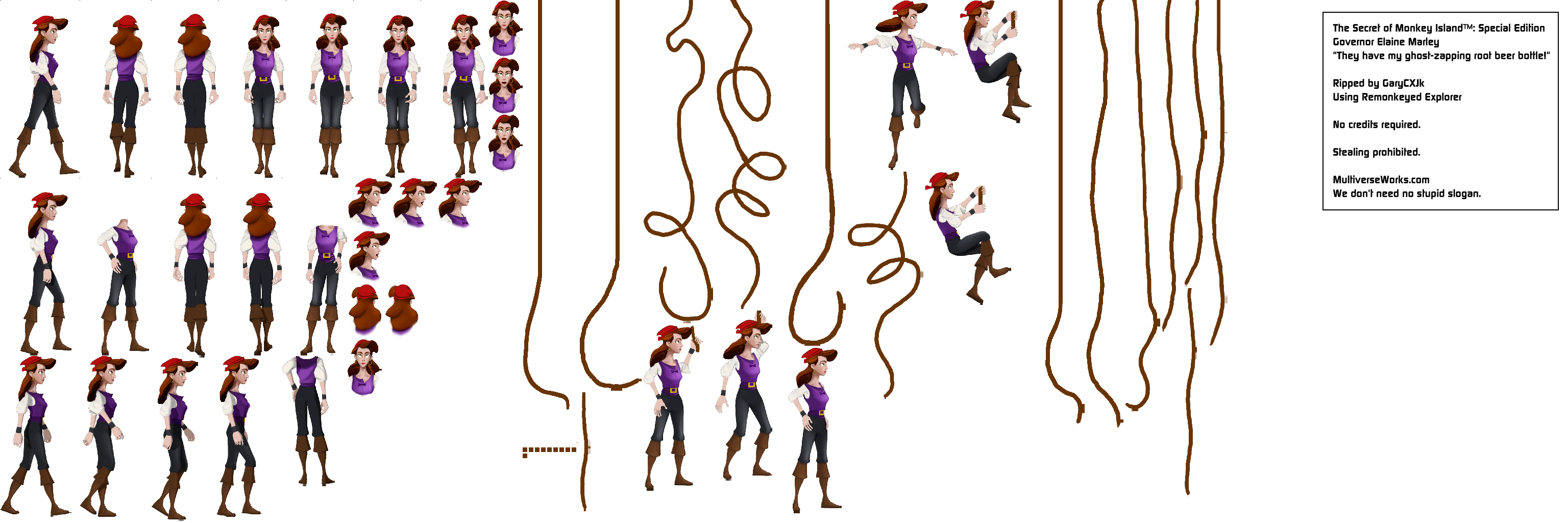 The Secret of Monkey Island: Special Edition - Elaine Marley