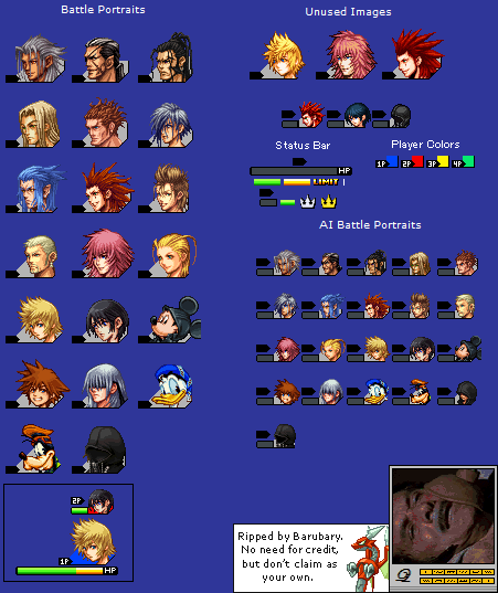 Kingdom Hearts: 358/2 Days - Battle Portraits